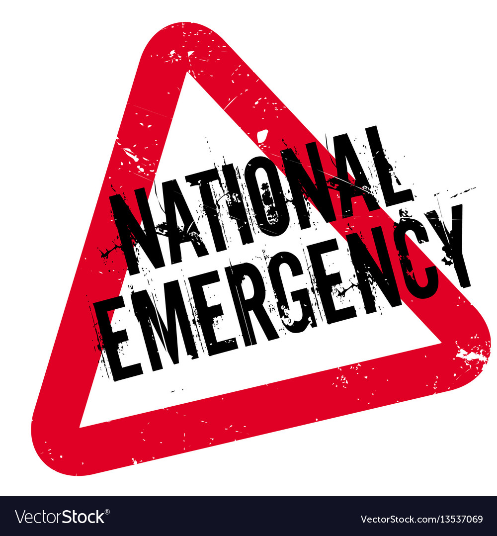 national emergency 20 year low
